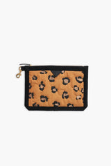 Quilted and Embroidered Pouch Strap - Leonard - Black - Inoui Editions Europe