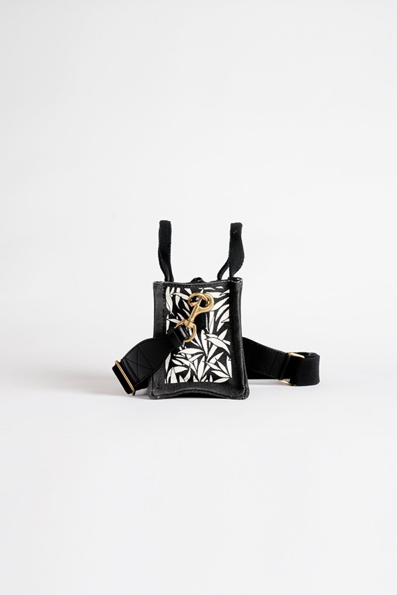 Quilted Mini Caprice Bag - Odéon - Black - Inoui Editions Europe