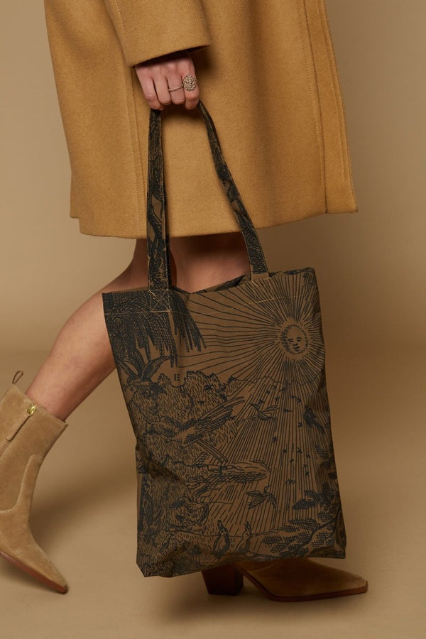 Shopper Bag - Rêve - Golden Brown - Inoui Editions Europe